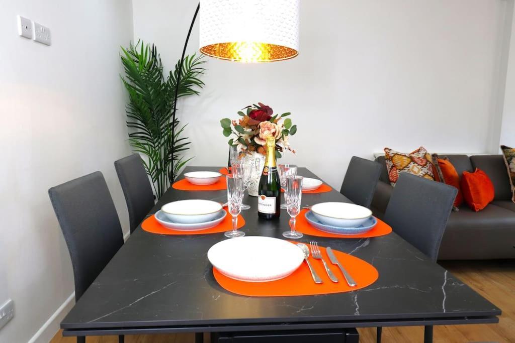 Hutchcomb Villa, 4 Bed Luxury House,Oxford+Parking Buitenkant foto